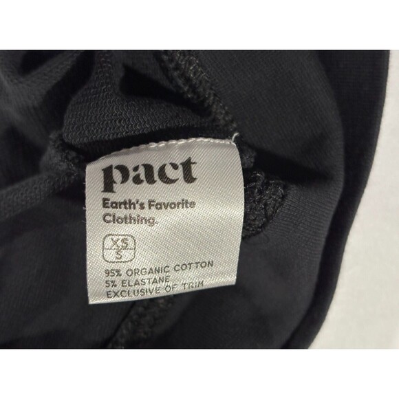 Pact Womens Organic Cotton Blend Cropped Jacket Thumbholes Stretch Sz XS/S - Picture 11 of 11